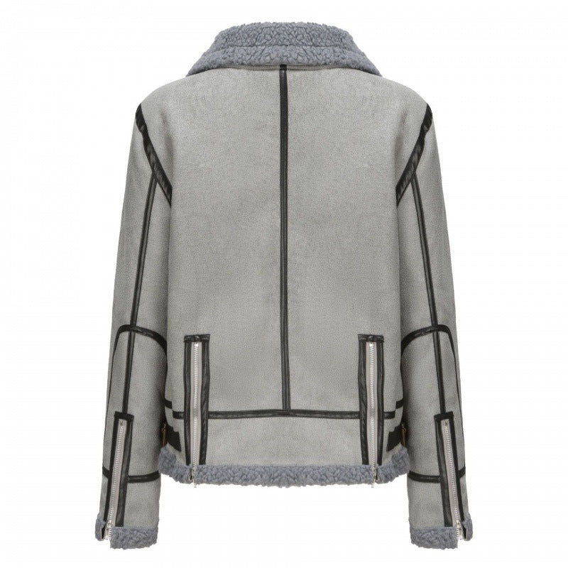 Kemetta™ –  Veste en Fourrure Épaisse Femme
