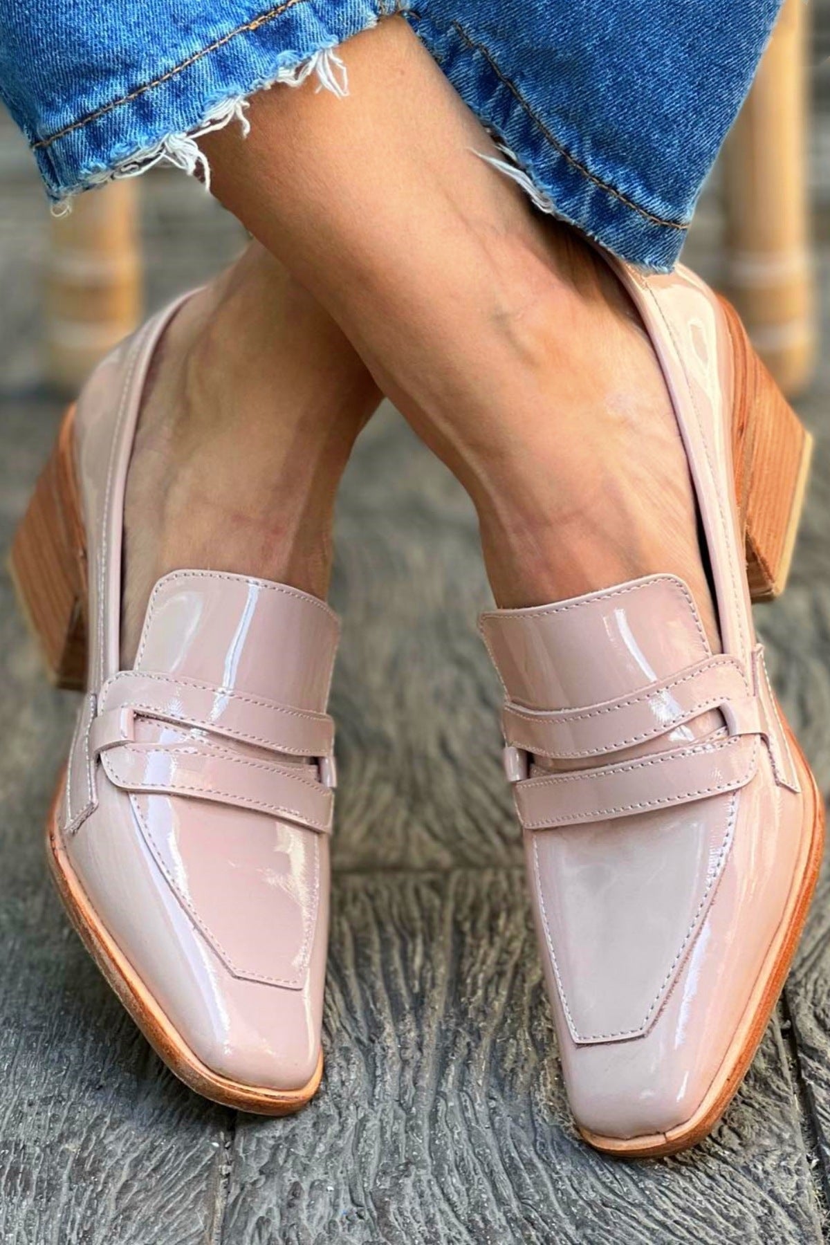 Kemetta™ –  Escarpins à Talons Aiguilles Rose Poudré