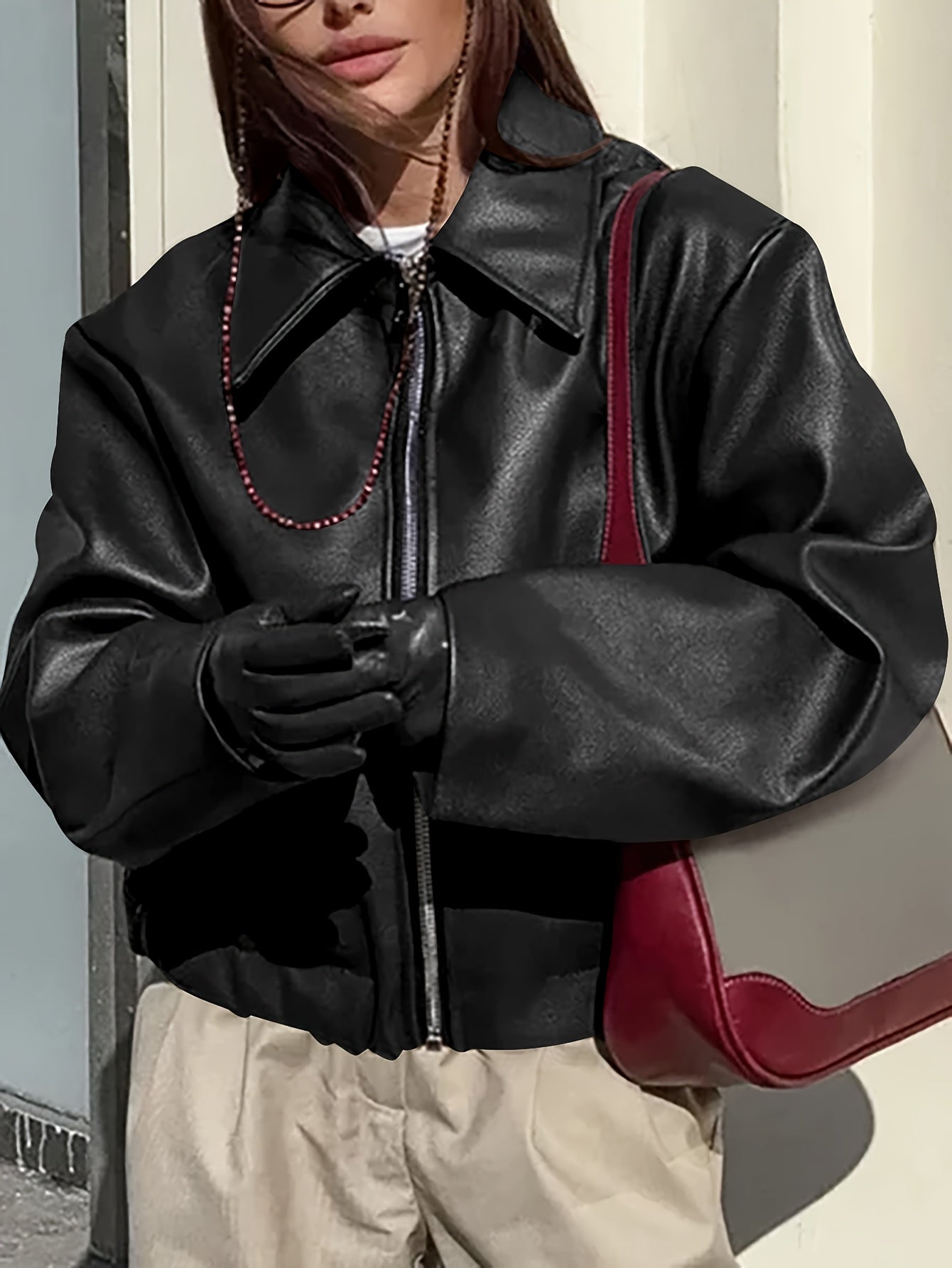 Kemetta™ –  Veste en Cuir