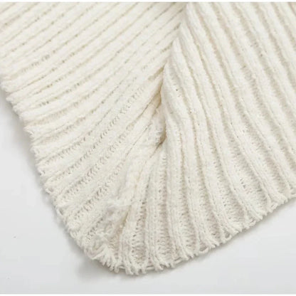 Kemetta™ – Robe Tricotée à Col Montant – Automne & Hiver