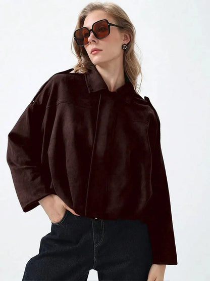 Kemetta™ – Veste en Daim Style Urbain