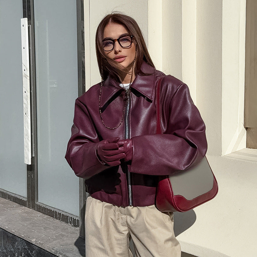 Kemetta™ –  Veste en Cuir