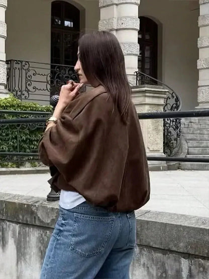 Kemetta™ – Veste en Daim Style Urbain