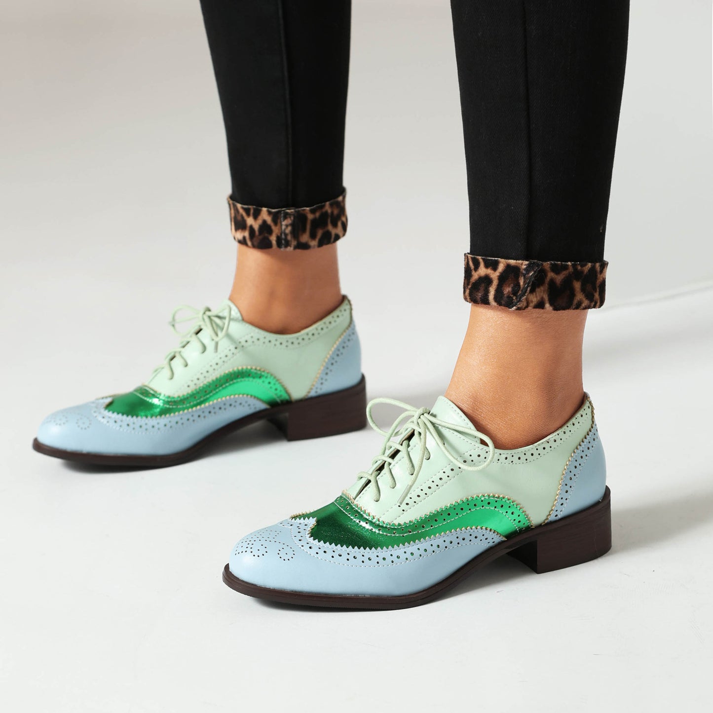 Kemetta™ –  Chaussures Brogues Vintage à Lacets