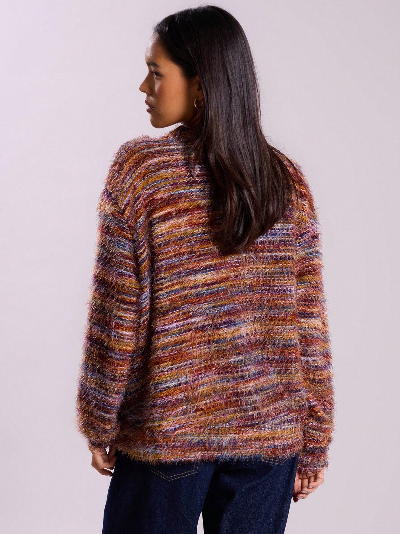 Kemetta™ – Cardigan Tricoté à Rayures