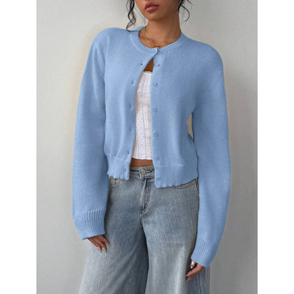 Kemetta™ – Cardigan Tricoté à Manches Longues