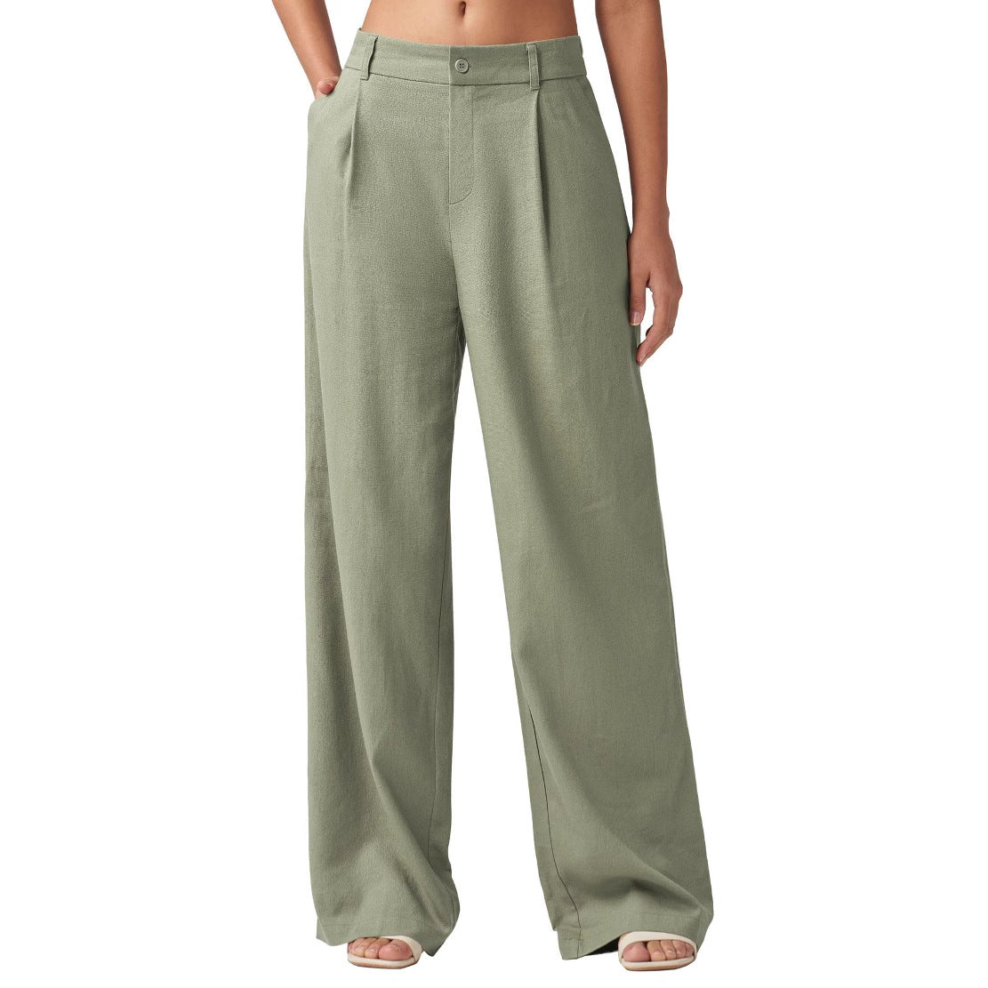 Kemetta™ –  Pantalon Droit Décontracté avec Poches