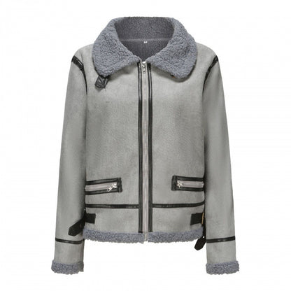 Kemetta™ –  Veste en Fourrure Épaisse Femme
