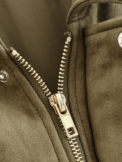 Kemetta™ – Veste en Daim Style Urbain