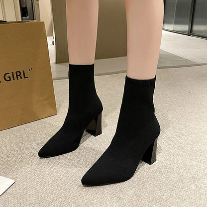 Kemetta™ –  Bottines Chaussettes Tricotées