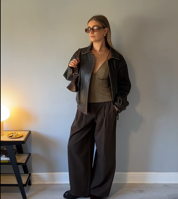 Kemetta™ –  Veste Marron Vintage