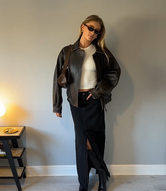 Kemetta™ –  Veste Marron Vintage