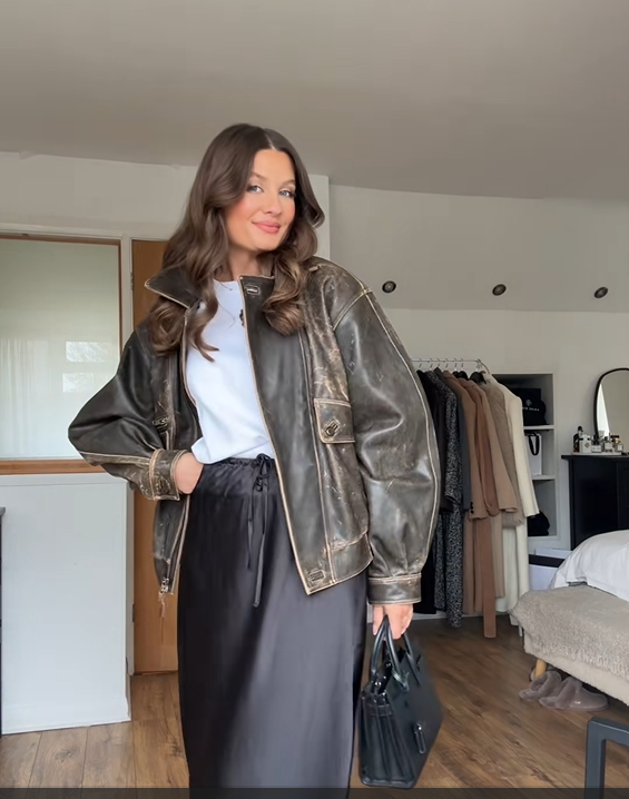 Kemetta™ –  Veste Marron Vintage