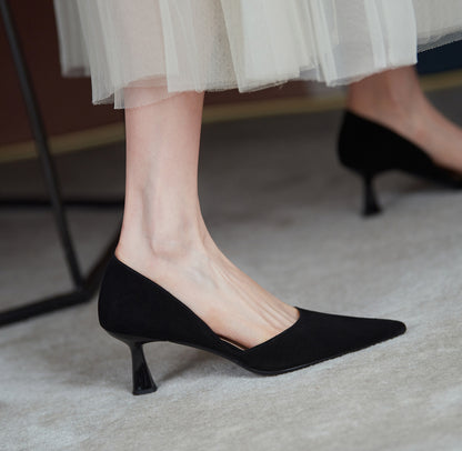 Kemetta™ – Escarpins en Cuir Véritable à Talons Hauts