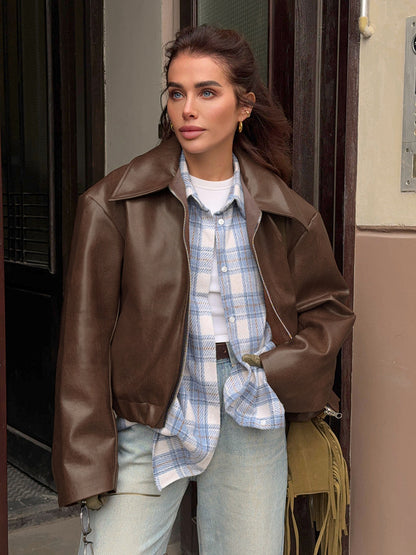 Kemetta™ –  Veste en Cuir