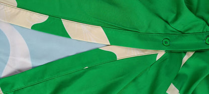 Kemetta™ –  Robe Chemisier Élégante à Imprimé Floral